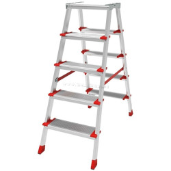 Scara din aluminiu bilaterala Bau Welt 44894