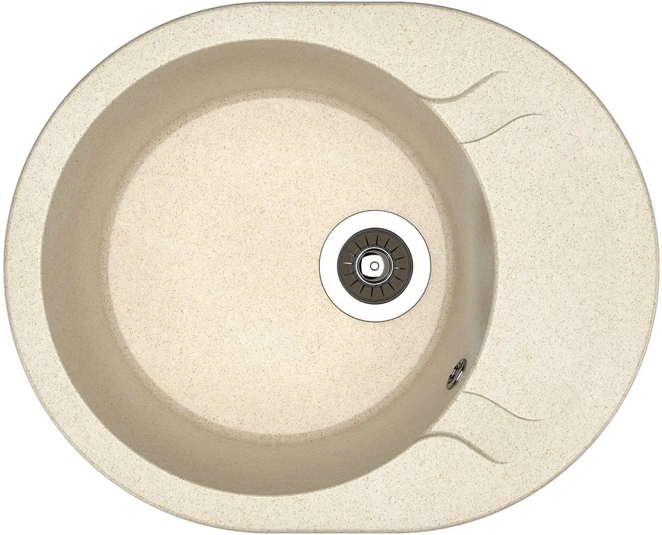 Кухонная мойка Dr.Gans Berta 580 (Latte)