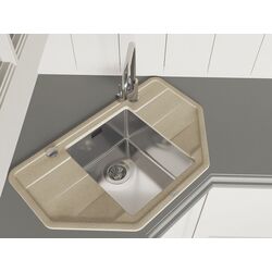 Chiuveta Florentina Combi 800С (Champagne) Thumb