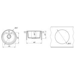 Chiuveta Dr.Gans Dora (Terracota) Thumb