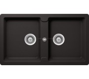 Chiuveta Schock Element N-200 + Plutos (Onyx Black)