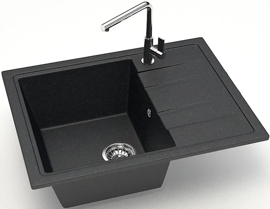 Кухонная мойка Marrbaxx F150Q4 (Black Matte)