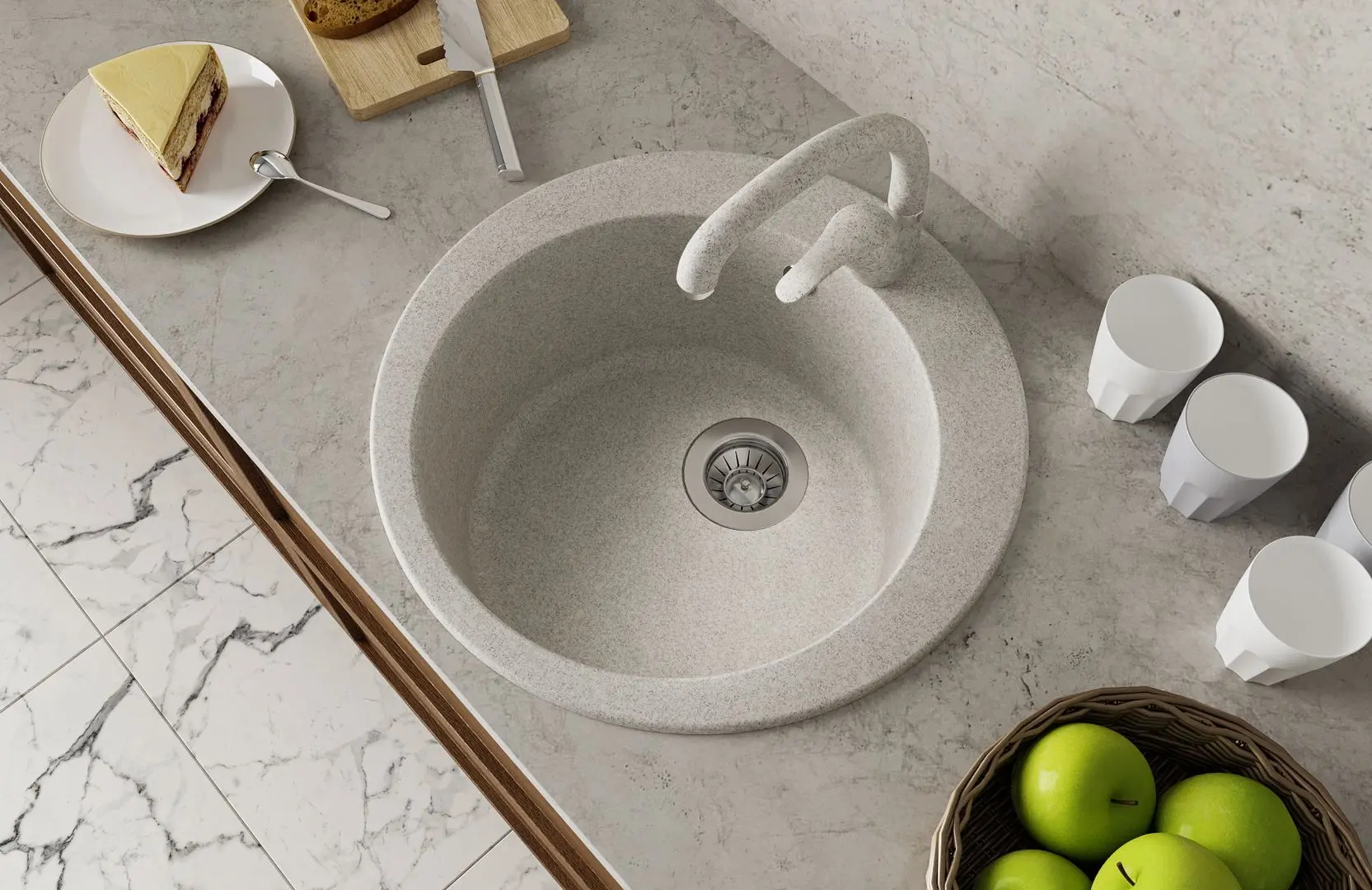 Chiuveta Dr.Gans Gala (Grey) - 3