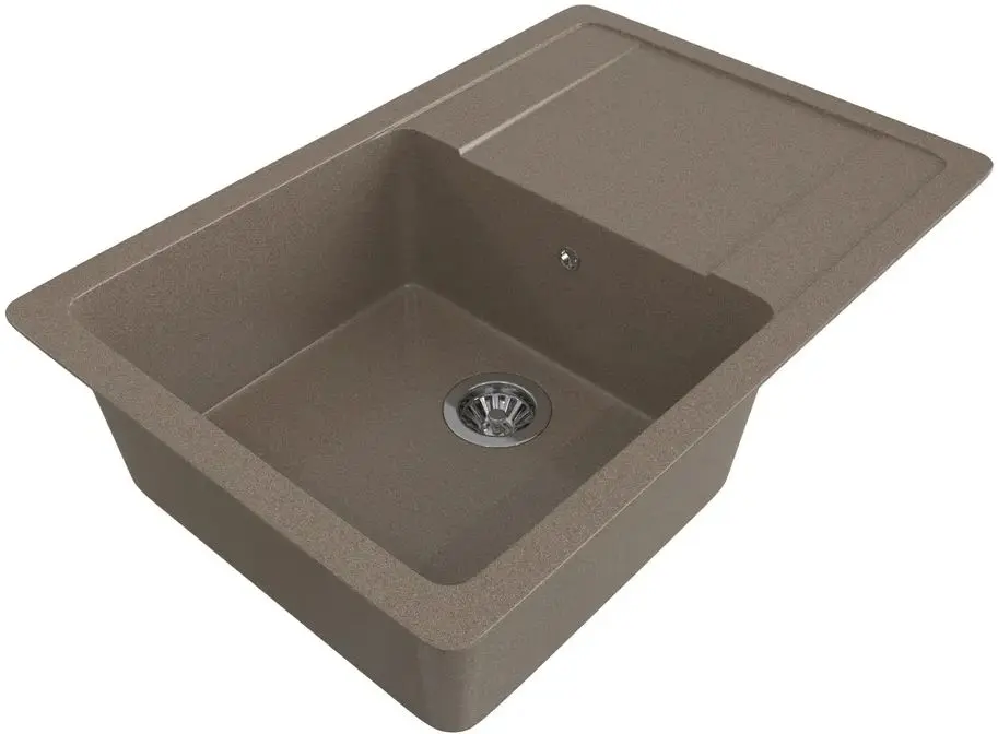 Кухонная мойка Gamma Stone GS-15 (Terracotta) - 3