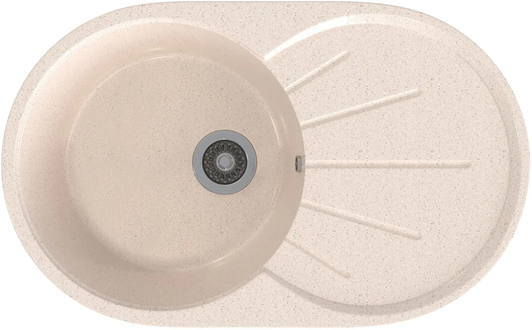 Chiuvetă Gamma Stone GS-5 (Beige)