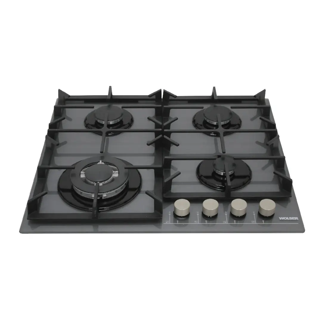 Встраиваемая варочная газовая панель Wolser WL-KF 6400 FFD (Grey)