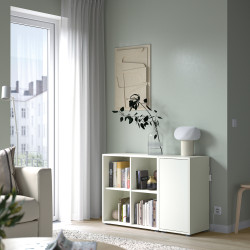 Etajera Ikea Eket 105x35x72 (Alb) Thumb