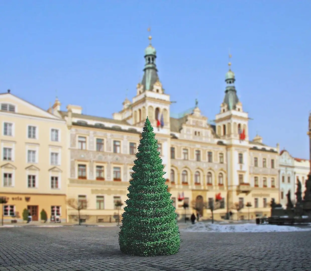 Brad Divi Trees Outdoor Premium Cone Silicon 3D 12m