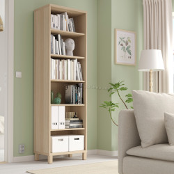 Стеллаж Ikea Besta 60x40x202 (Состаренный дуб)