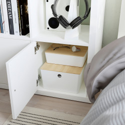Etajera Ikea Kallax cu usi 77x77 (Alb) Thumb