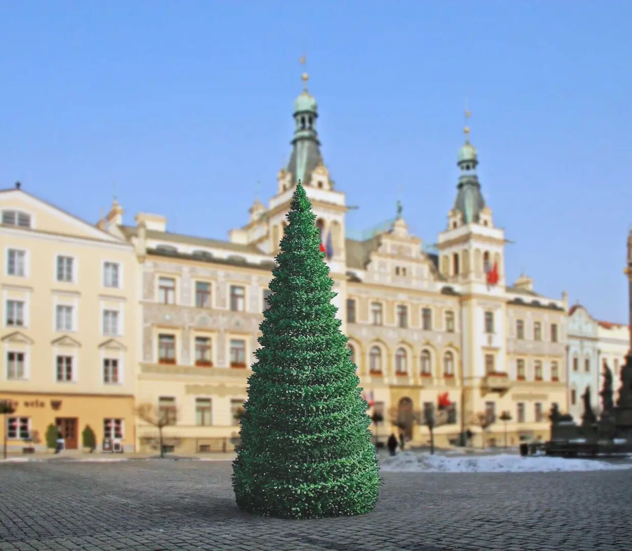 Brad Divi Trees Outdoor Premium Cone Silicon 3D 14m