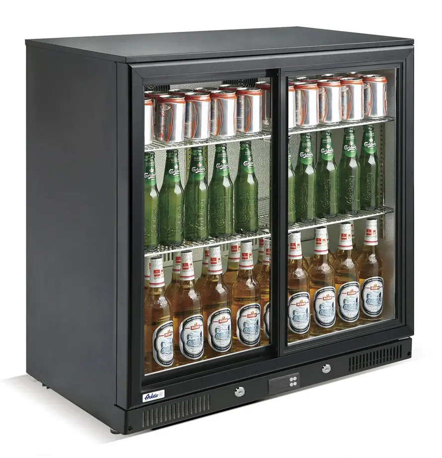 Vitrina frigorifica de bar Hendi Arktic 233917 (Black) - 4