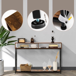 Консольный стол Costway HV10016CF (Rustic Brown) Thumb