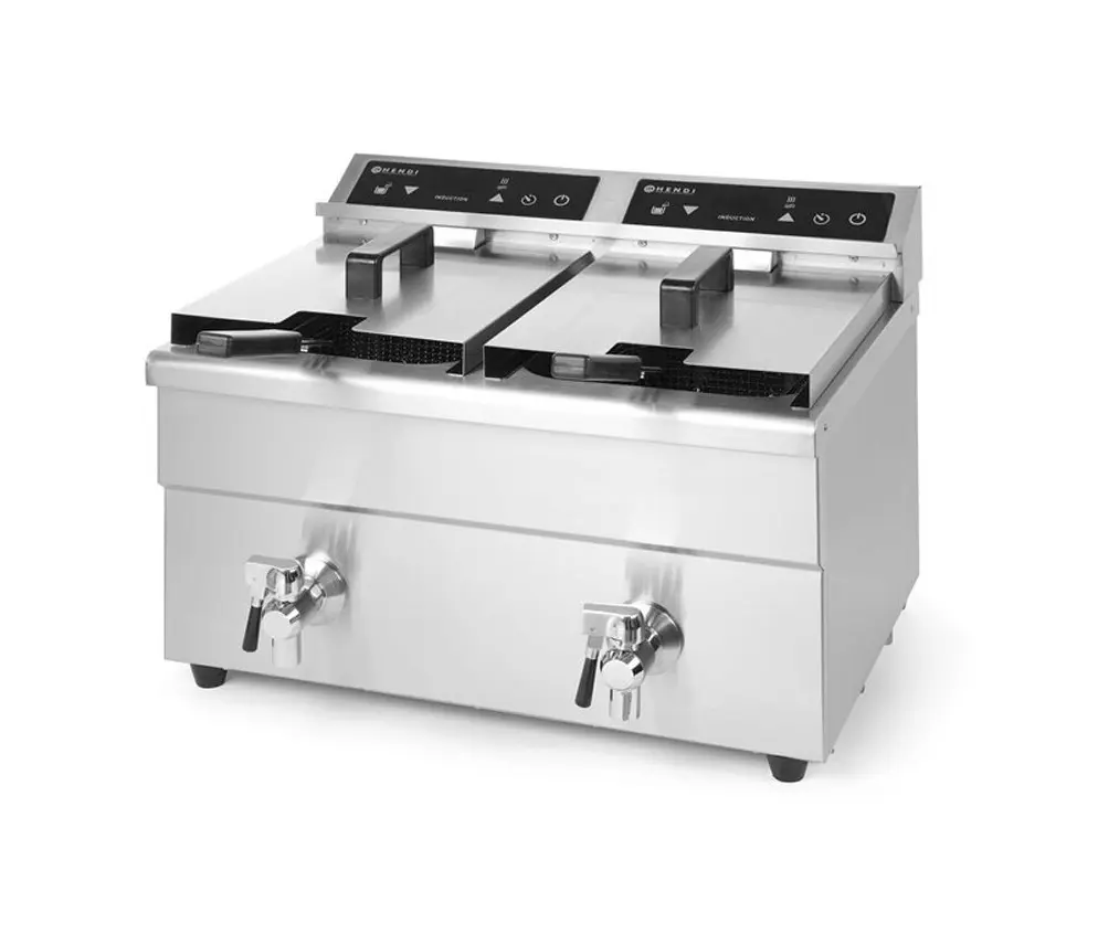 Фритюрница Hendi Kitchen Line 215029 2x8L (Inox)