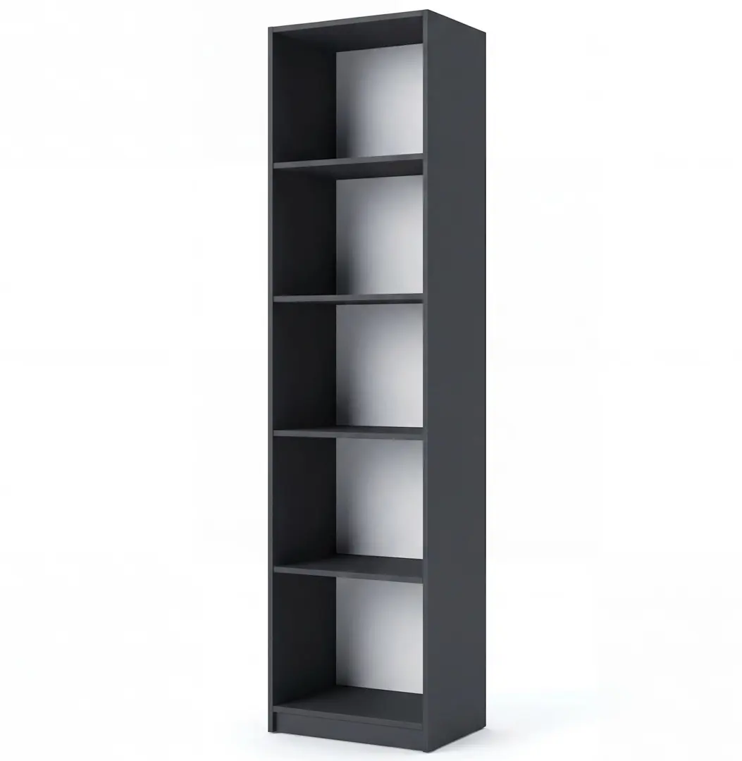 Etajera Fabrik Home Office Line 5 (Black Ash) - 2