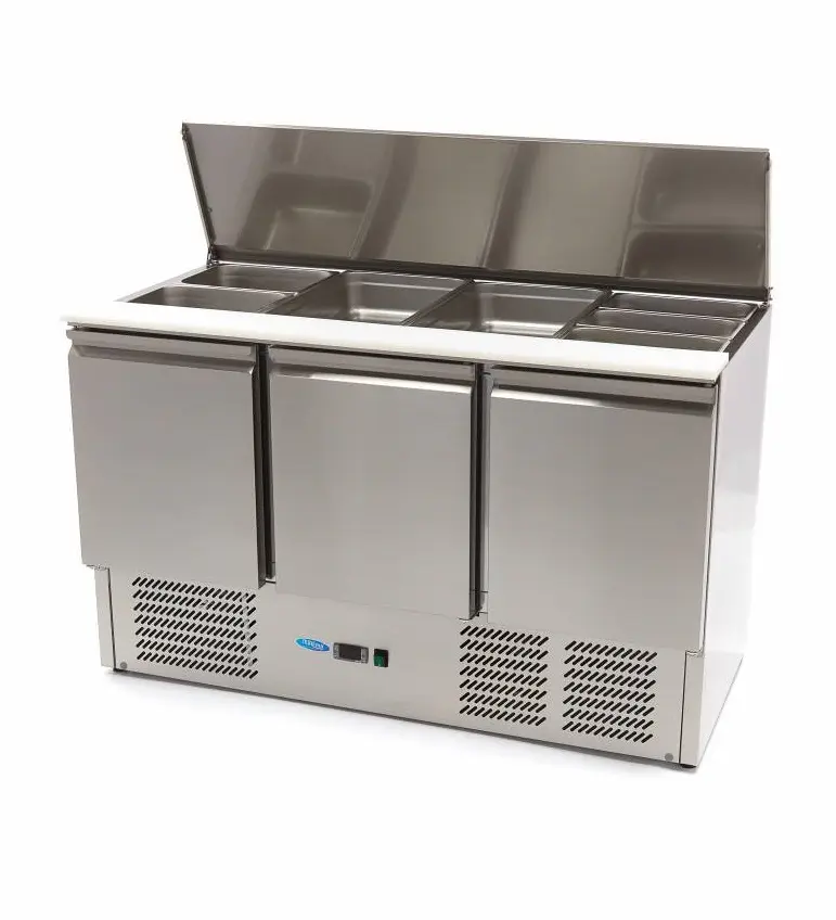 Masa frigorifica saladeta Maxima 9400415 (Inox)