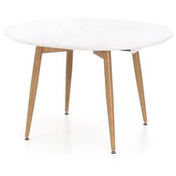 Masa extensibila Halmar Caliber 160/200cm (White Matt/Sanremo Oak) Thumb