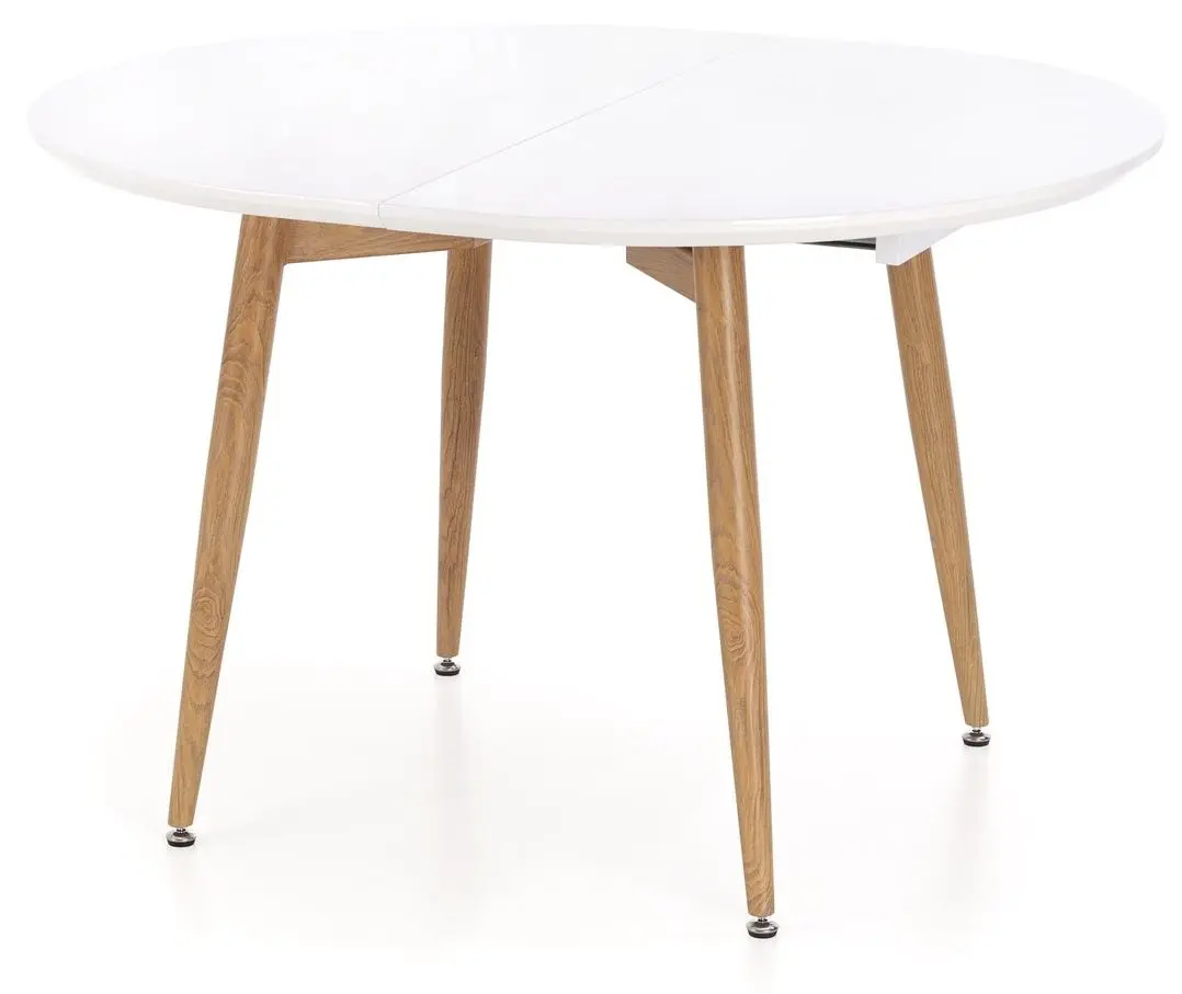 Masa extensibila Halmar Caliber 160/200cm (White Matt/Sanremo Oak)