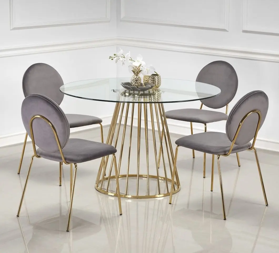 Masa Halmar Liverpool (Golden/Transparent)