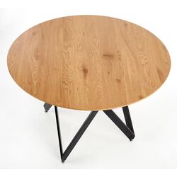 Masa Halmar Mozambik (Gold Oak/Black) Thumb