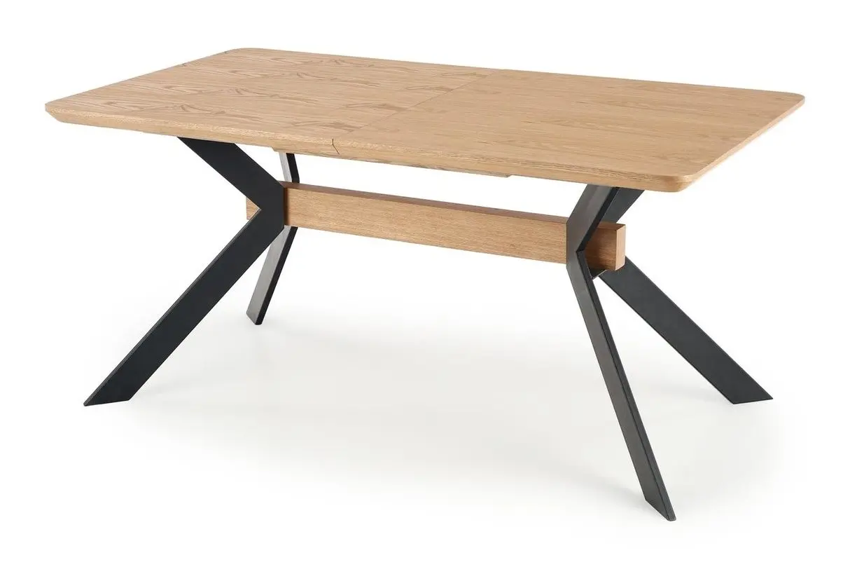 Masa extensibila Halmar Bacardi 160/220cm (Natural Oak/Black)
