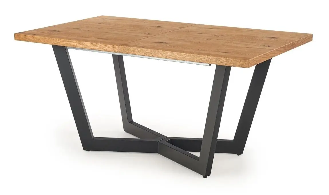 Masa extensibila Halmar Massive 160-250cm (Light Oak/Black)