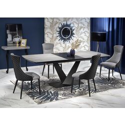 Masa extensibila Halmar Vinston 180/230cm (Dark Gray/Black)