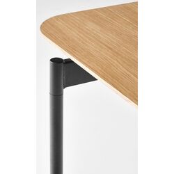 Стол раскладной Halmar Smart 170/250cm (Natural Oak/Black) Thumb