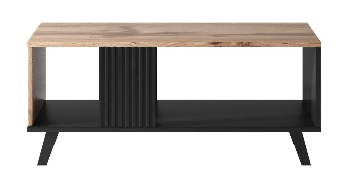 Masa pentru reviste Halmar Random LAW-1 (Wotan Oak/Black)