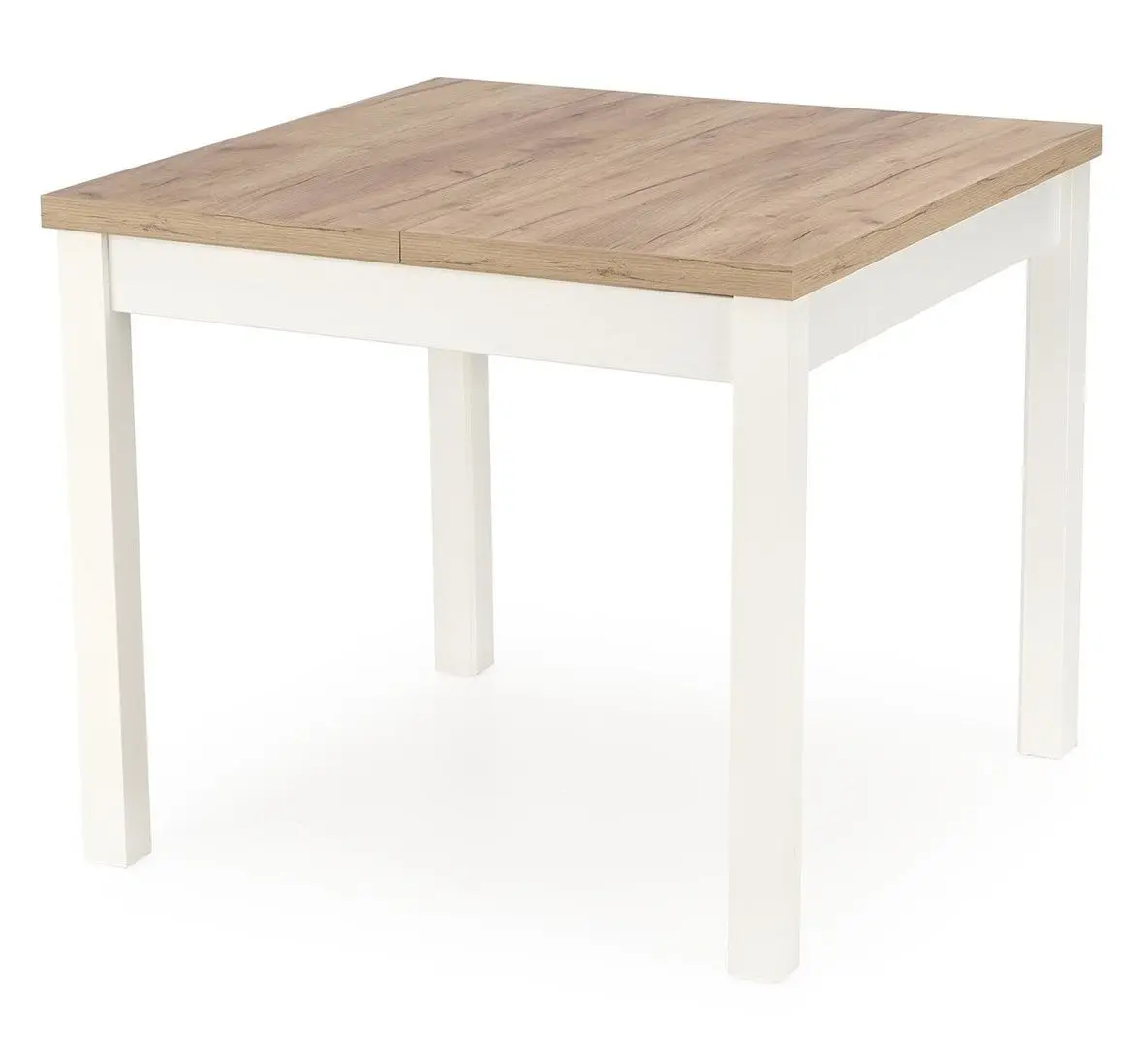 Стол раскладной Halmar Tiago Square 90/125cm (Craft Oak/White) - 2