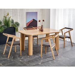 Masa extensibila Halmar Elefante Rectangle 160-240cm (Natural Oak)