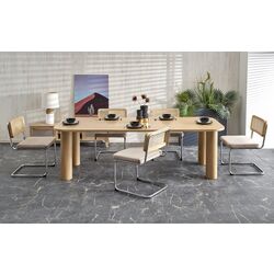 Стол раскладной Halmar Elefante Rectangle 160-240cm (Natural Oak) Thumb