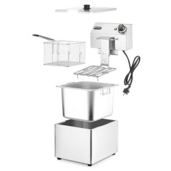 Фритюрница Hendi 205822 8L (Inox) Thumb
