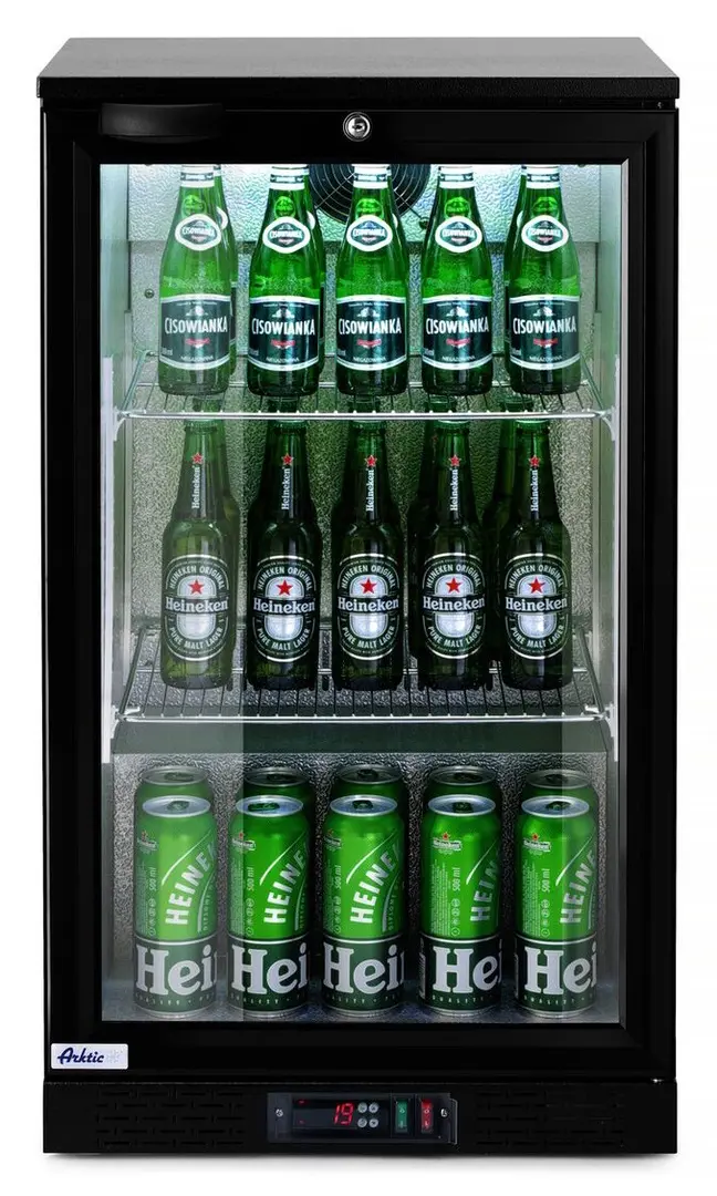 Vitrina frigorifica de bar Hendi Arktic 233900 (Black)