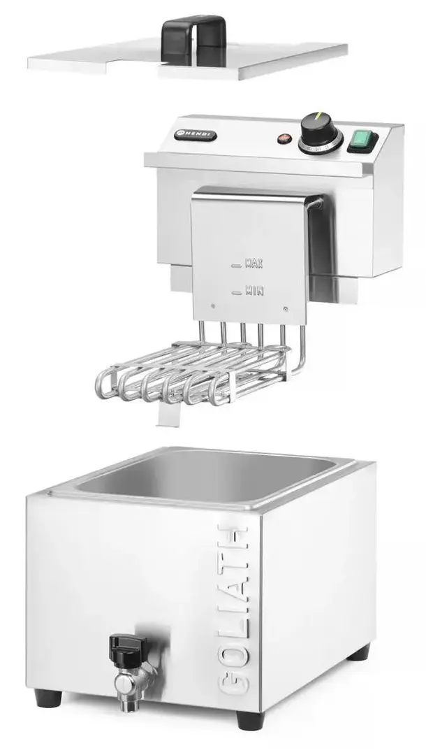Фритюрница Hendi Goliath 209431 10L (Inox) - 12
