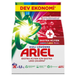 Praf de spalat Ariel Oxi Extra Hygiene 5.5kg