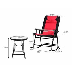 Комплект садовой мебели Costway OP3638RE (Red/Black) Thumb