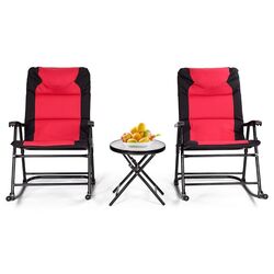 Комплект садовой мебели Costway OP3638RE (Red/Black) Thumb