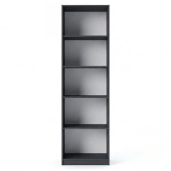 Etajera Fabrik Home Office Line 5 (Black Ash) Thumb
