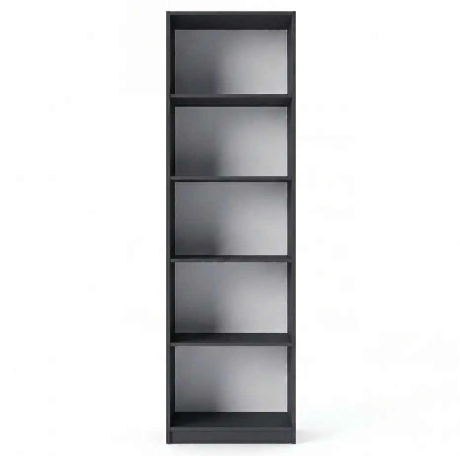 Etajera Fabrik Home Office Line 5 (Black Ash) - 3