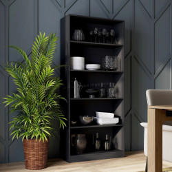 Etajera TopEshop R-80 (Black)
