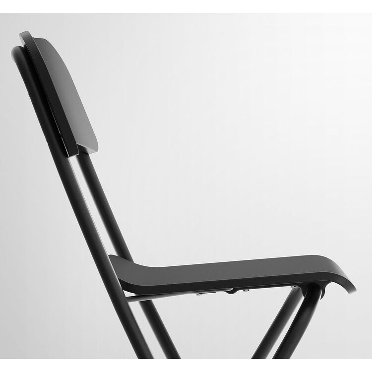 Обеденный набор Ikea Norberg/Franklin 1+2 (Белый/Черный)