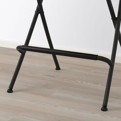 Обеденный набор Ikea Norberg/Franklin 1+2 (Белый/Черный) Thumb
