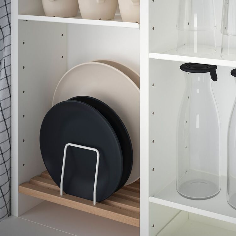 Обеденный набор Ikea Norberg/Franklin 1+2 (Белый/Черный)