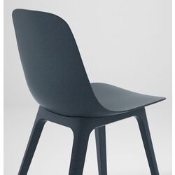 Set masa scaune Ikea Ekedalen/Odger 120/180cm 1+4 (Stejar/Albastru) Thumb