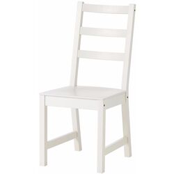 Обеденный набор Ikea Nordviken 74/104x74см 1+2 (Белый) Thumb