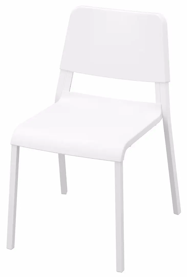 Set masa scaune Ikea PS 2012/Teodores 1+2 (Bambus/Alb)