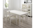 Masa extensibila Ikea Ingatorp 155/215x87cm (Alb)