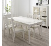 Masa extensibila Ikea Ingatorp 155/215x87cm (Alb)