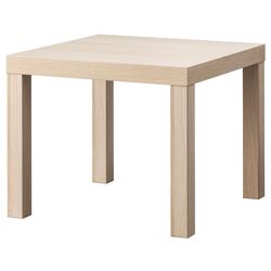 Masa pentru reviste Ikea Lack 55x55 (Aspect stejar antichizat) Thumb